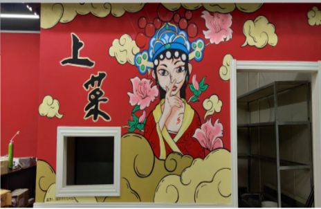  遂平墙体彩绘的发展和应用